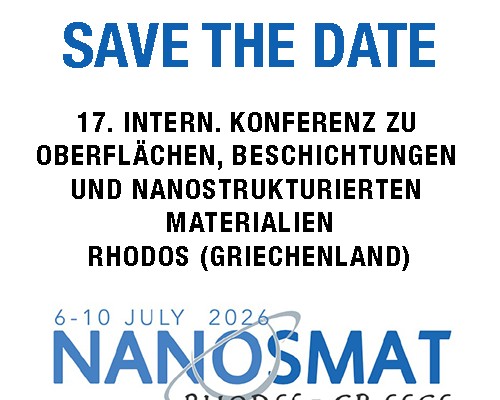 Nanosmat, 6.&ndash;10. Juli 2026, Rhodos, Griechenland